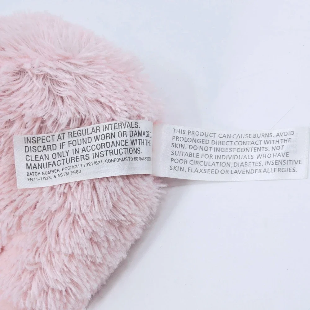 Warmies Pink Llama‎ Microwavable Weighted Lavender Plush Stuffed Animal 11